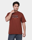 TORINESE "Seven Cities" Urban Culture Terracotta Oversize Tee