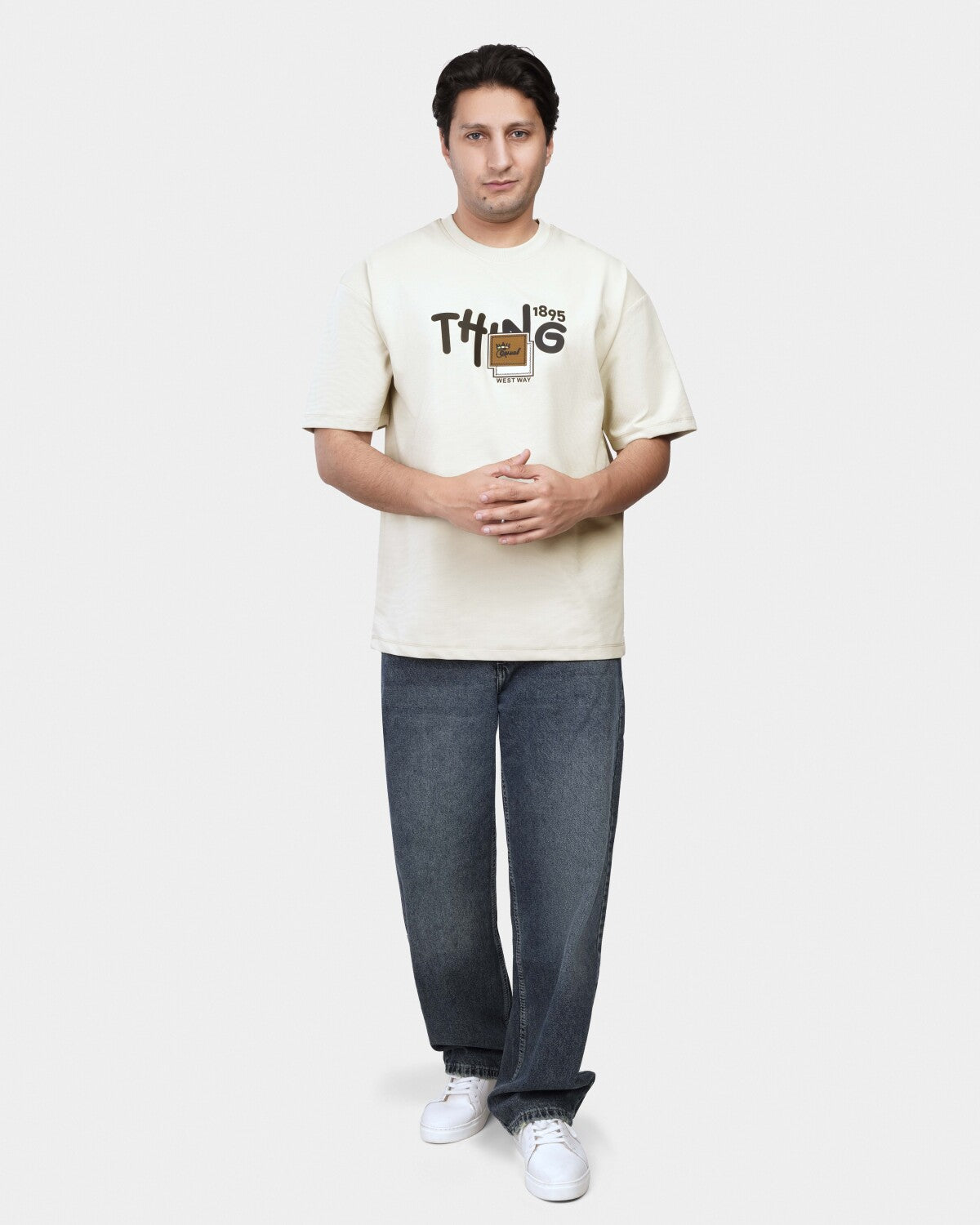 TORINESE "Pistachio" Graphic Oversize