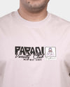 TORINESE "Faradi Varsity Club" Heritage silver Oversize Tee