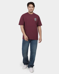 TORINESE "Velvet Vine" Graphic Oversize
