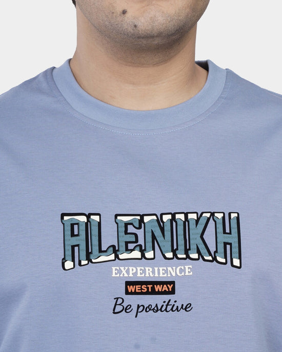 TORINESE "Experience Inspire" Urban Indigo Oversize Tee